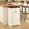 10 Gallon Tilt-Out Trash Cabinet With Drawer, Freestanding Kitchen Garbage Bin Holder & Laundry Hamper For Kitchen, Living Room, Laundry & Balcony
