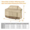 210D Waterproof Outdoor Bbq Grill Cover Windproof Dustproof Patio Gas Grill Oven Protector Oxford Cloth Garden