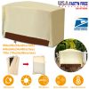 210D Waterproof Outdoor Bbq Grill Cover Windproof Dustproof Patio Gas Grill Oven Protector Oxford Cloth Garden