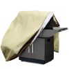 210D Waterproof Outdoor Bbq Grill Cover Windproof Dustproof Patio Gas Grill Oven Protector Oxford Cloth Garden