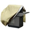 210D Waterproof Outdoor Bbq Grill Cover Windproof Dustproof Patio Gas Grill Oven Protector Oxford Cloth Garden