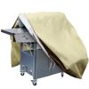 210D Waterproof Outdoor Bbq Grill Cover Windproof Dustproof Patio Gas Grill Oven Protector Oxford Cloth Garden