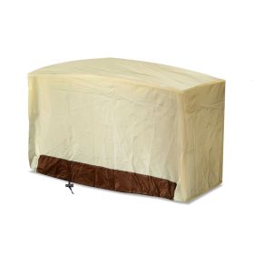 210D Waterproof Outdoor Bbq Grill Cover Windproof Dustproof Patio Gas Grill Oven Protector Oxford Cloth Garden (size: 70IN)