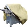 210D Waterproof Outdoor Bbq Grill Cover Windproof Dustproof Patio Gas Grill Oven Protector Oxford Cloth Garden